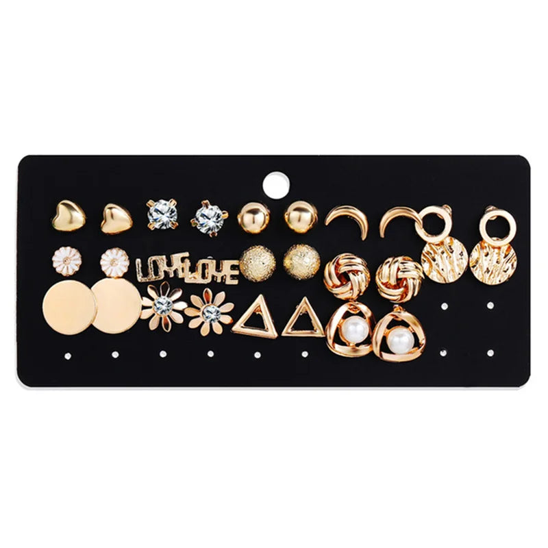 Exclusive Kit with 40 Earrings – Variety and Style for Every Look!