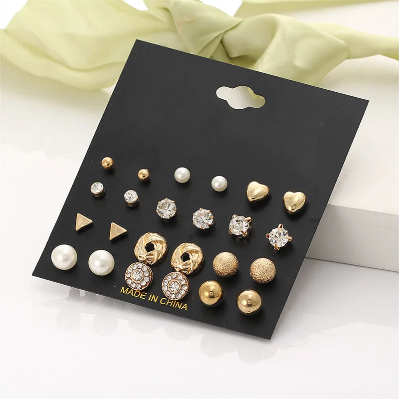 Exclusive Kit with 40 Earrings – Variety and Style for Every Look!