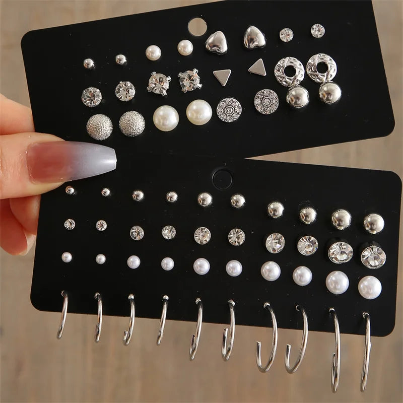 Exclusive Kit with 40 Earrings – Variety and Style for Every Look!