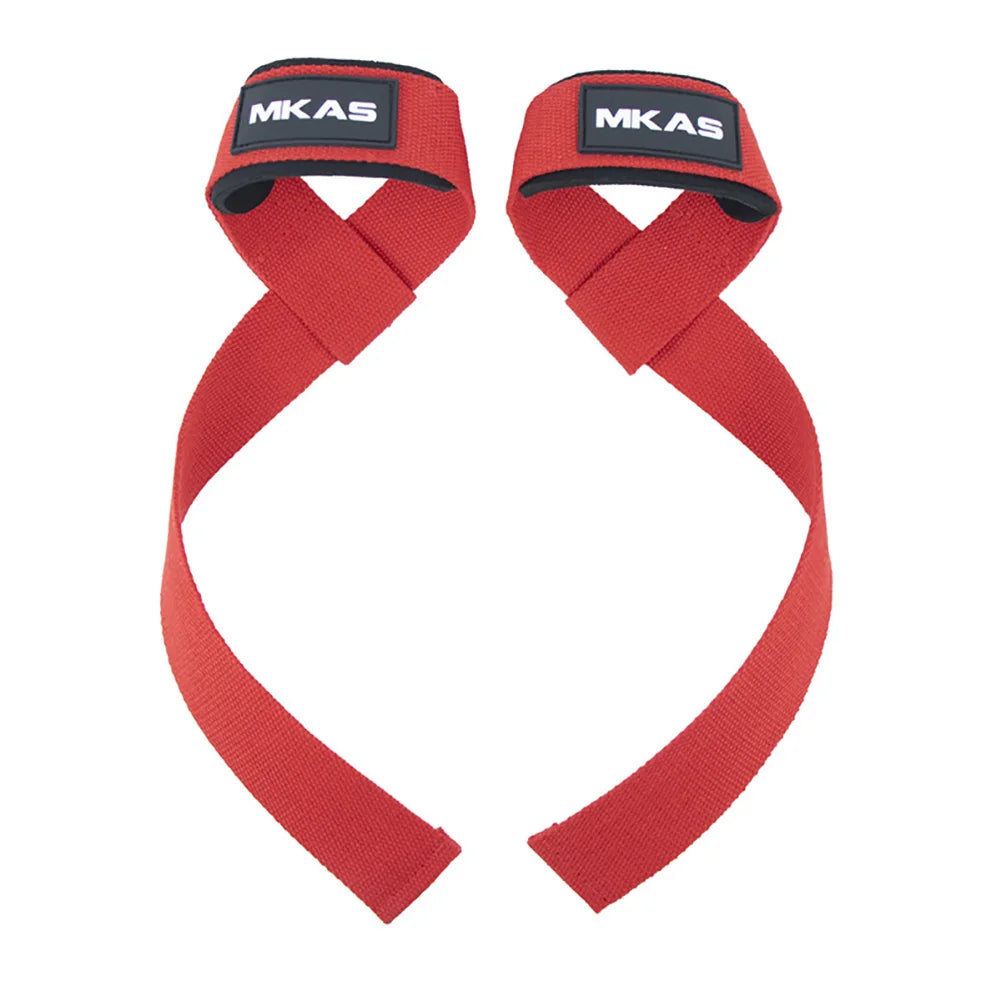 2 PCs Straps for Gym Weightlifting Deadlift  Hard Pull Grip Band