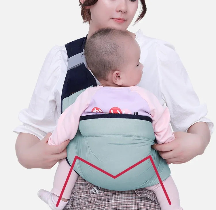 Child Carrier Wrap Multifunctional Baby Carrier Ring Sling for Baby Toddler Carrier Accessories Easy Carrying Artifact Ergonomic