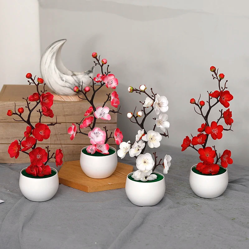 Artificial plants bonsai model ideal for decoration and gifts