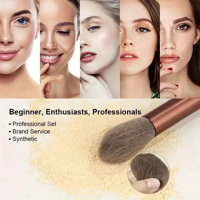 Makeup Brush Set Soft Fluffy Professiona Cosmetic Foundation Powder Eyeshadow Kabuki Blending Make Up Brush Beauty Tool Makeup