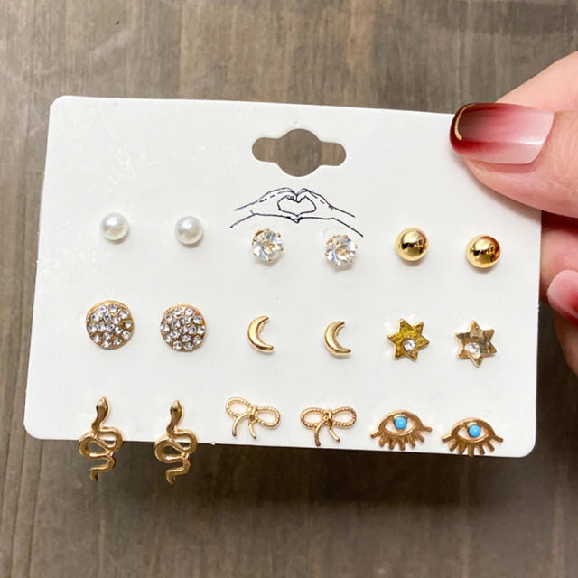 Exclusive Kit with 40 Earrings – Variety and Style for Every Look!