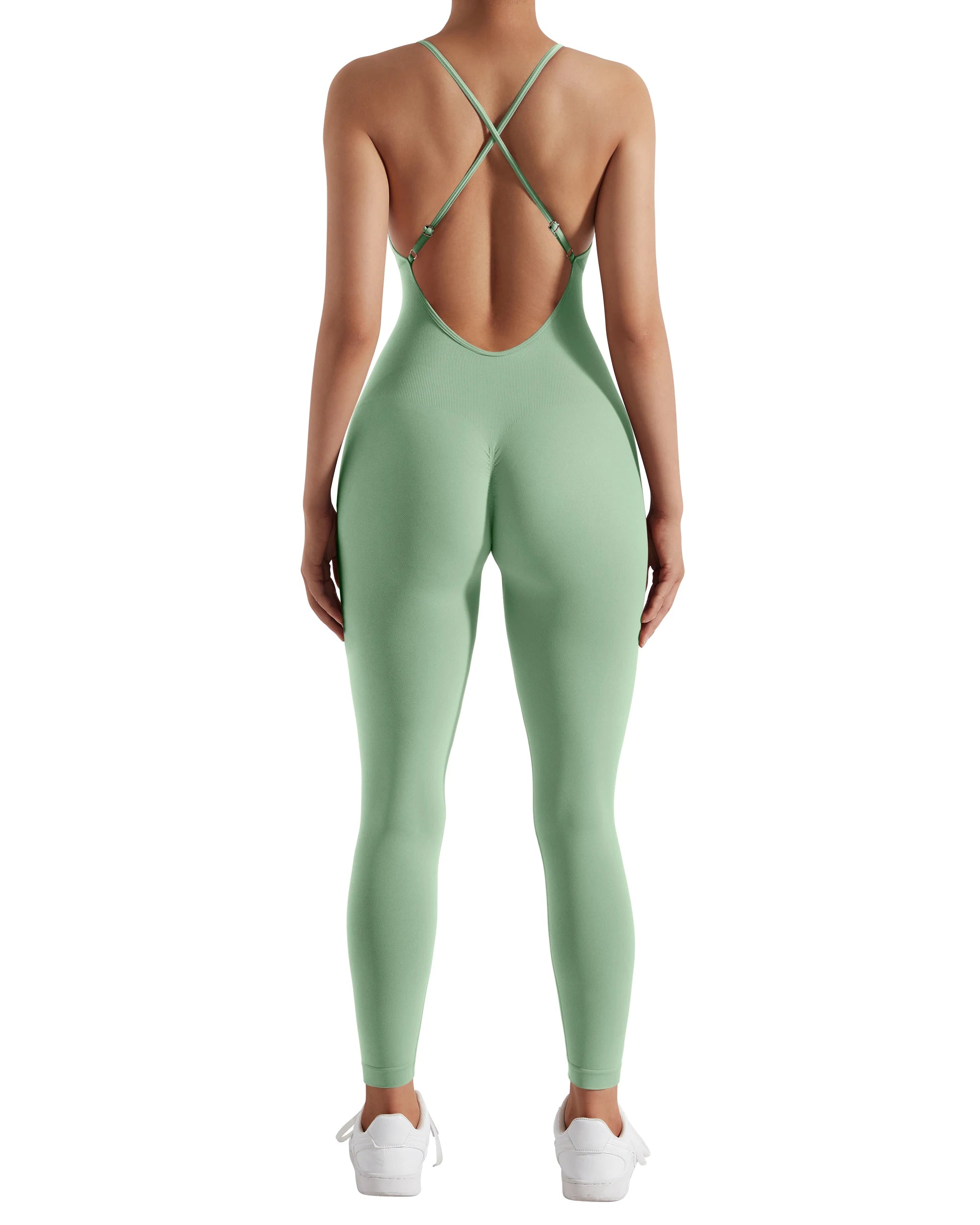 Women's gym workout jumpsuit, ideal for gym and yoga