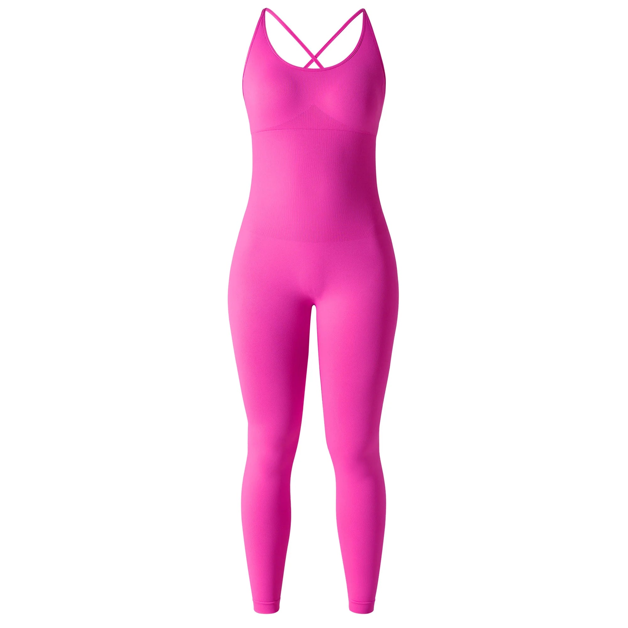 Women's gym workout jumpsuit, ideal for gym and yoga