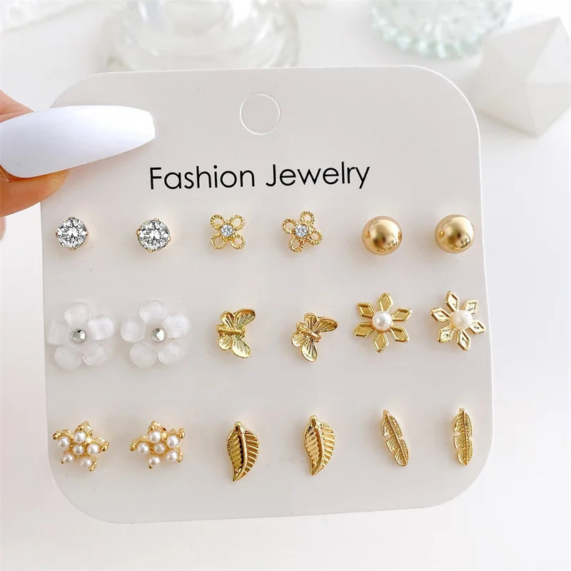 Exclusive Kit with 40 Earrings – Variety and Style for Every Look!