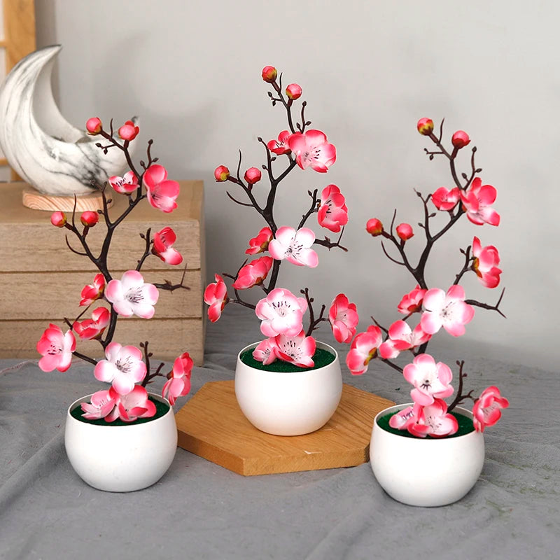 Artificial plants bonsai model ideal for decoration and gifts