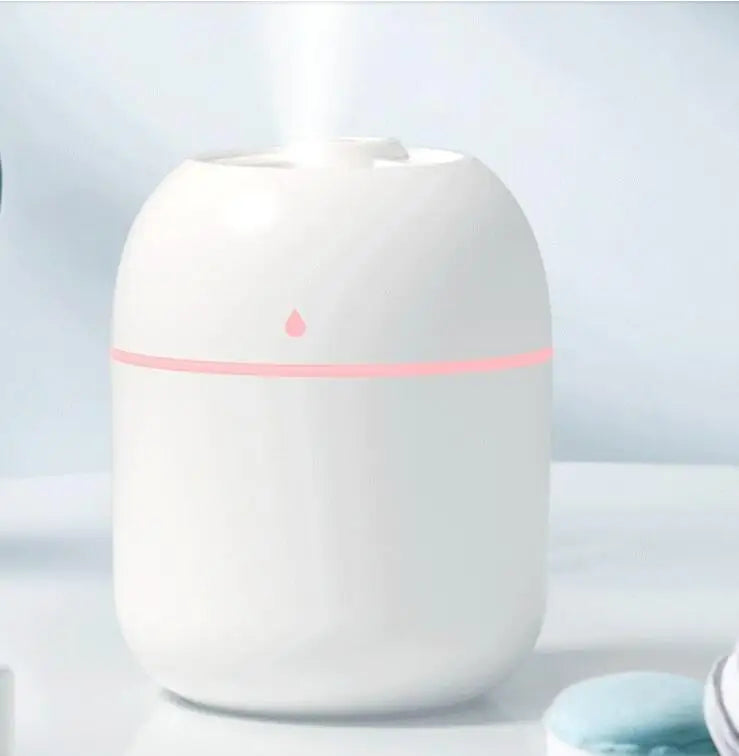 Air Humidifier Diffuser and Ultrasonic Freshener - USB 250 ML