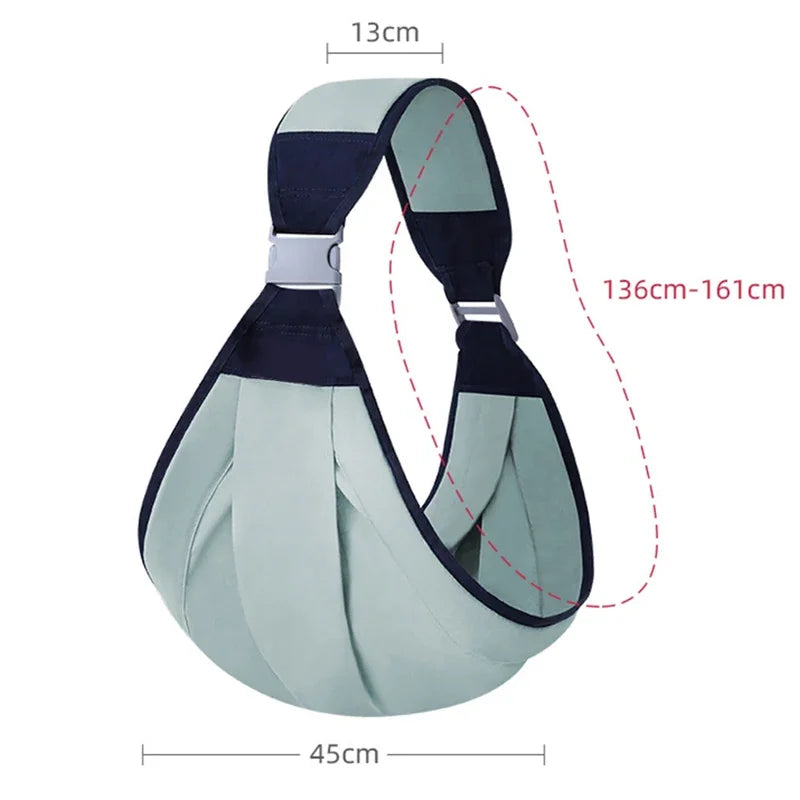 Child Carrier Wrap Multifunctional Baby Carrier Ring Sling for Baby Toddler Carrier Accessories Easy Carrying Artifact Ergonomic