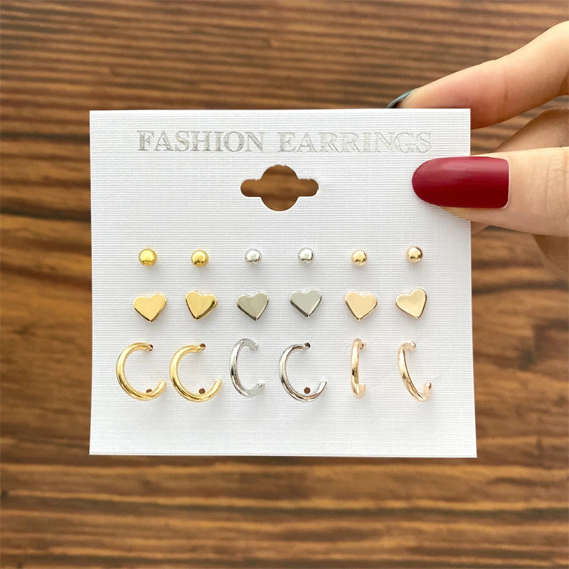 Exclusive Kit with 40 Earrings – Variety and Style for Every Look!