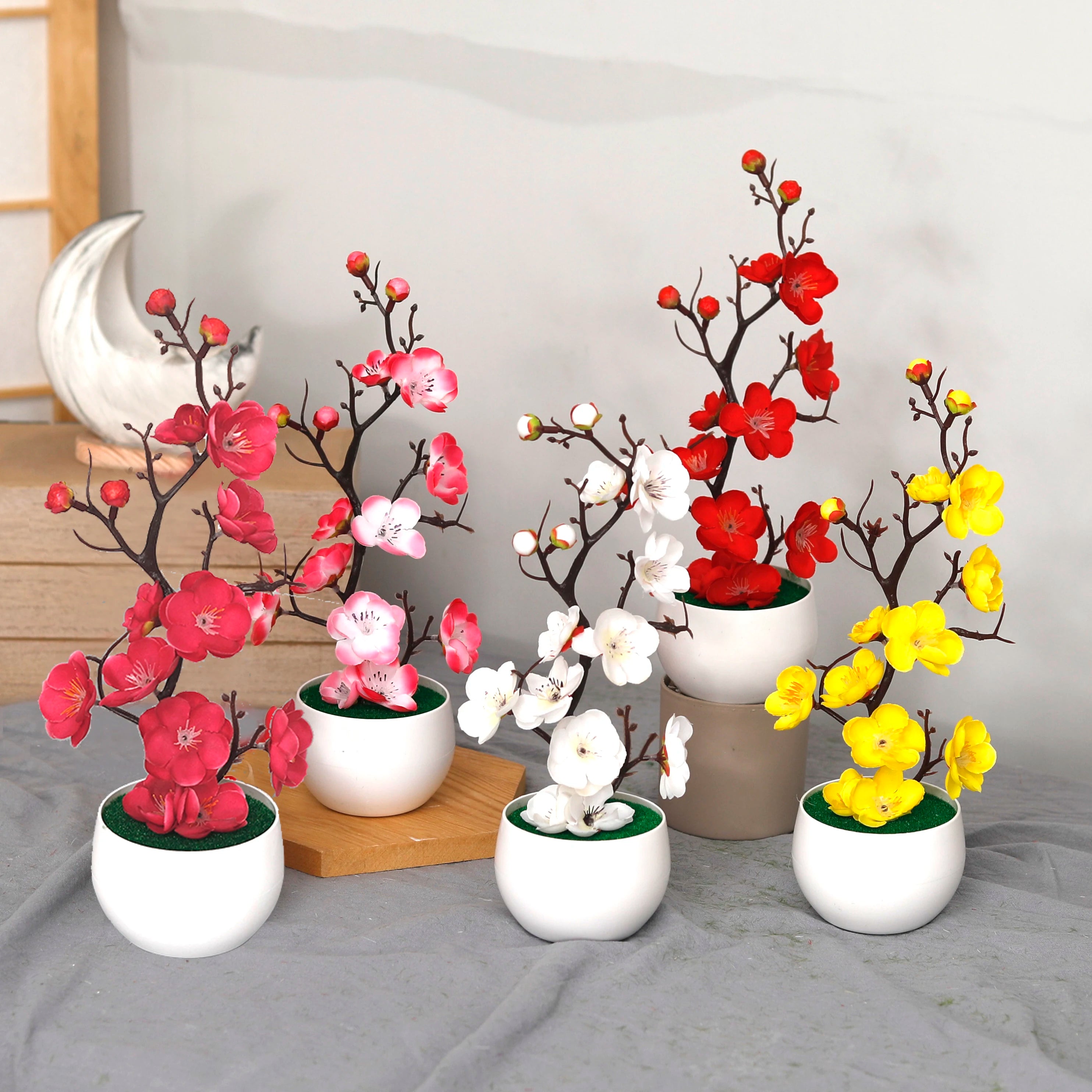 Artificial plants bonsai model ideal for decoration and gifts