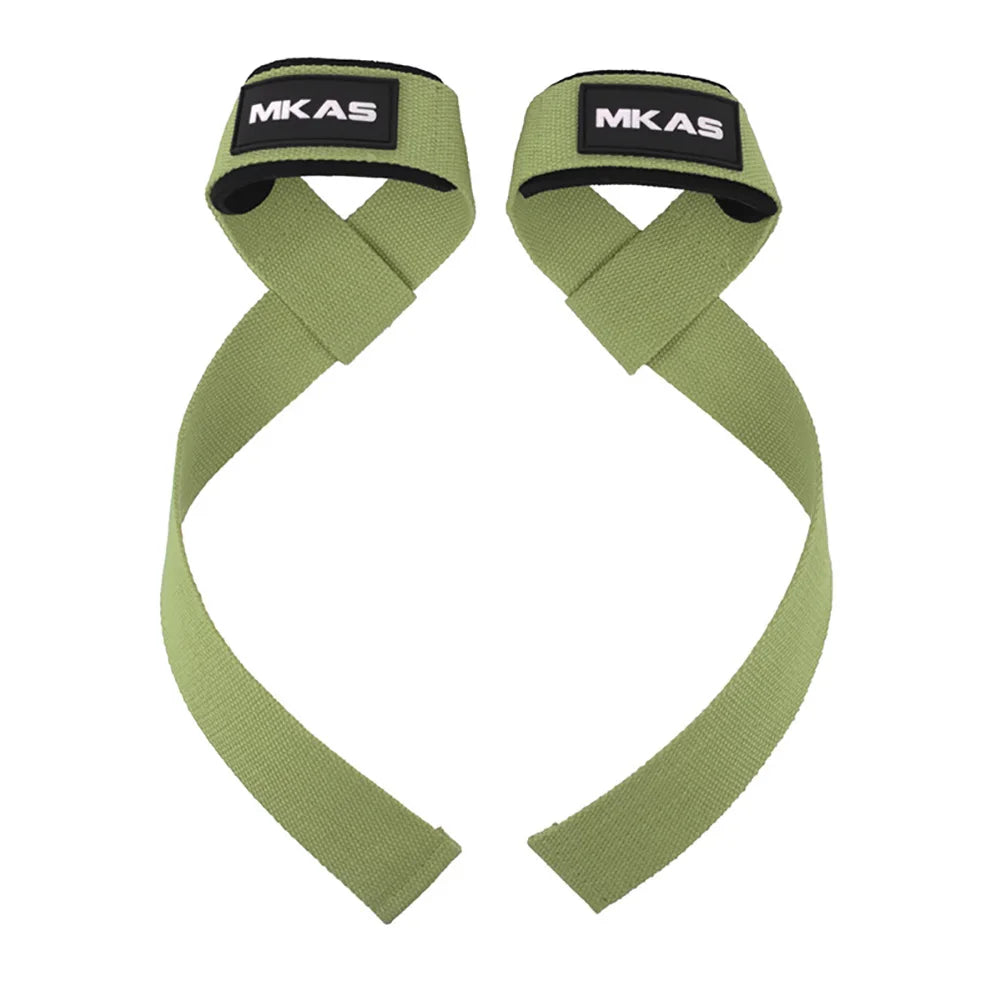 2 PCs Straps for Gym Weightlifting Deadlift  Hard Pull Grip Band